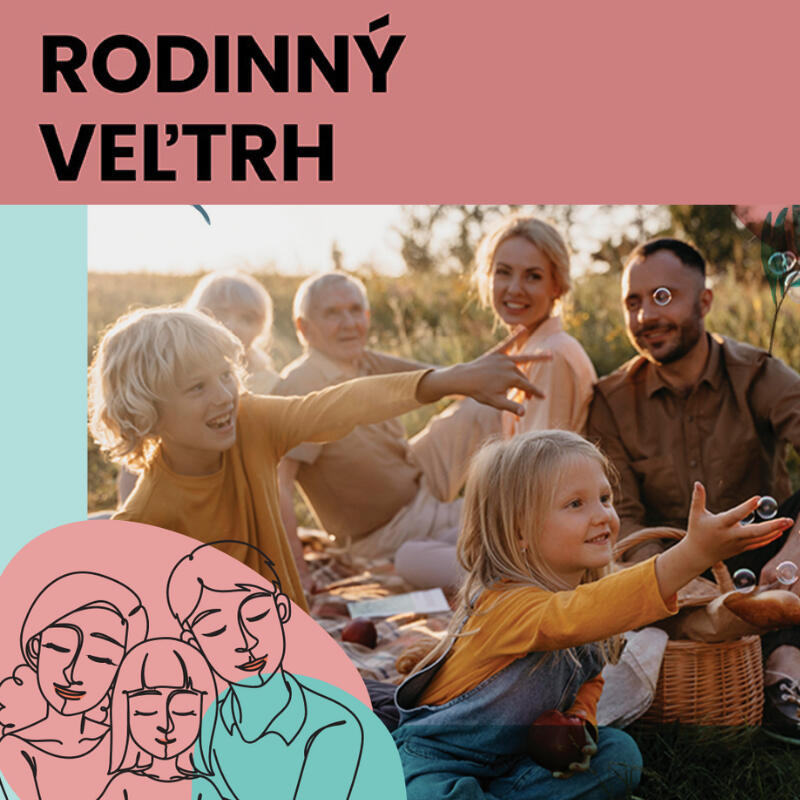 Online vstupenka na Rodinný veľtrh Rodinný veľtrh Prezentačné a predajné stánky Zaujímavý sprievodný program pre deti aj dospelých Vstupné: 7 €